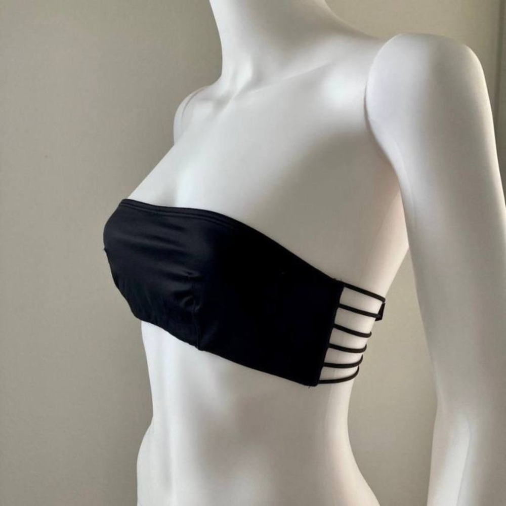 Victoria’s Secret Midnight Strappy Back Bandeau Bra Sz 32C